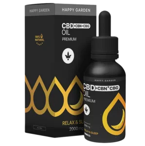 CBD Olaj CBN + CBD + CBG - 2000 mg | 30 ml