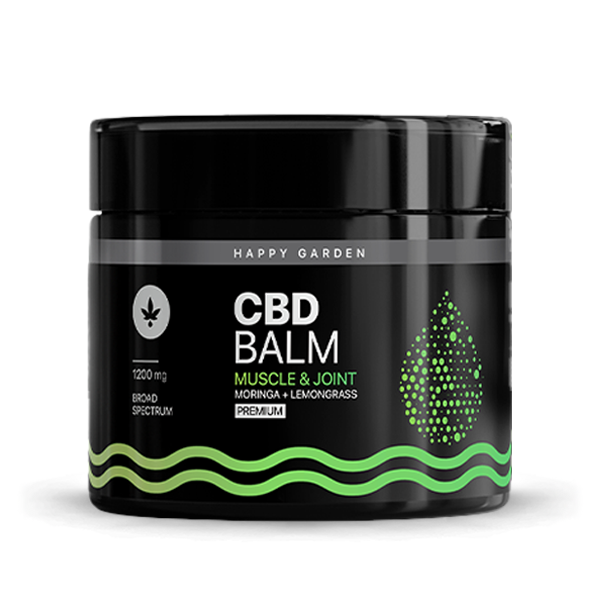 A CBD Balzsam moringával és citromfűvel - Izom- és ízületi fájdalmakra 1200mg-os, 59 ml-es kiszerelésben kapható.