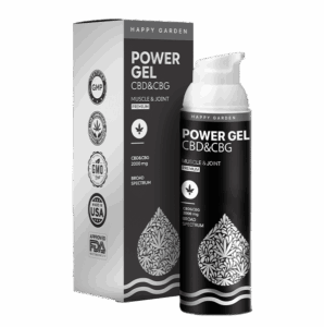 CBG & CBD Gél 55 gyógynövénnyel – izmok és ízületek számára | 2000mg | 50ml