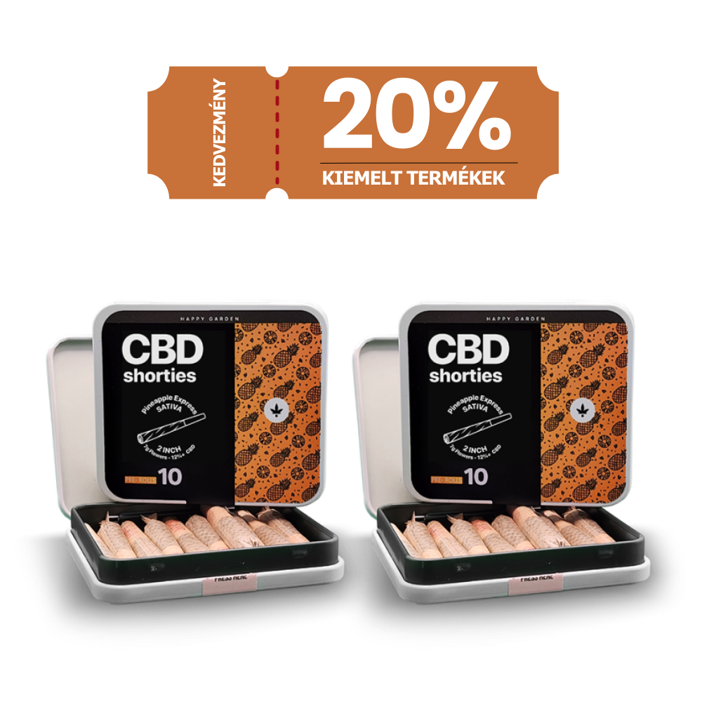Próbálja ki a 3XHappy Garden CBN + CBD + CBG olaj (30ml - 4000 mg), a prémium alvástámogató és nyugtató olaj. Éld át a teljes spektrumú élményt, most kiemelt CBD Europe termékként 20% kedvezménnyel!.