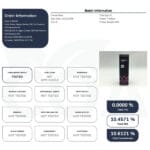 A CBD Olaj 5% Full Spectrum - 500 mg | 10 ml laboratóriumi jelentése a termékinformációt, a tétel adatait és a képet mutatja. Eredmények: THC (0,0000%), CBD (10,4571%), összes kannabinoid (10,1621%), valamint egyéb vizsgálati eredmények.