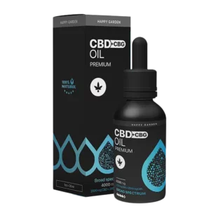 CBD Olaj CBD + CBG - 4000 mg | 30 ml | Happy Garden